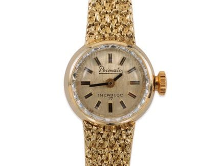 Orologio da polso da donna Primato, in oro giallo 