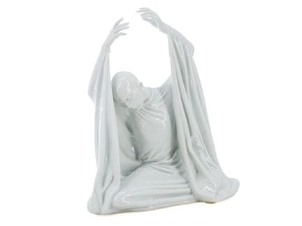 Scultura in porcellana “Il canto della notte”, Wal