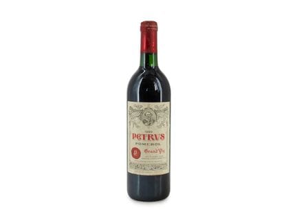 Vino rosso Château Petrus, Pomerol, Bordeaux, anna