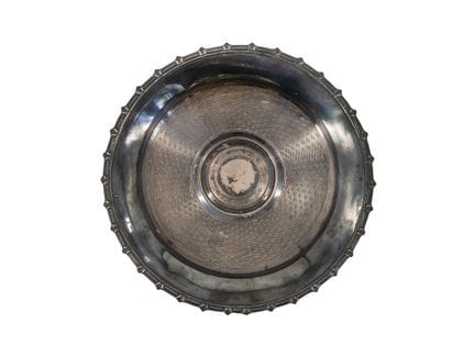 Ciotola da piede in argento a 13 lot, prima metà d