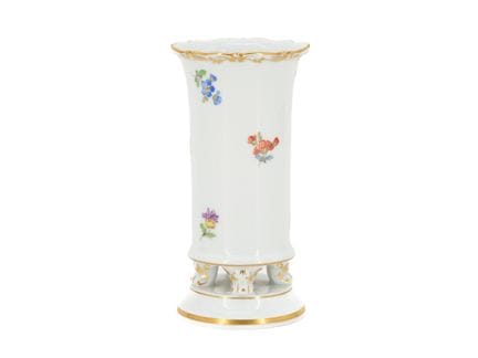 Petit vase "Fleurs", Meissen, 1er choix, après 193