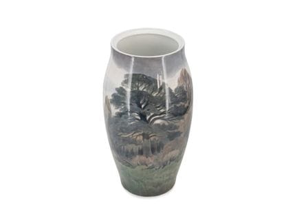 Grand vase d'artiste Art nouveau, Bing &amp; Grond