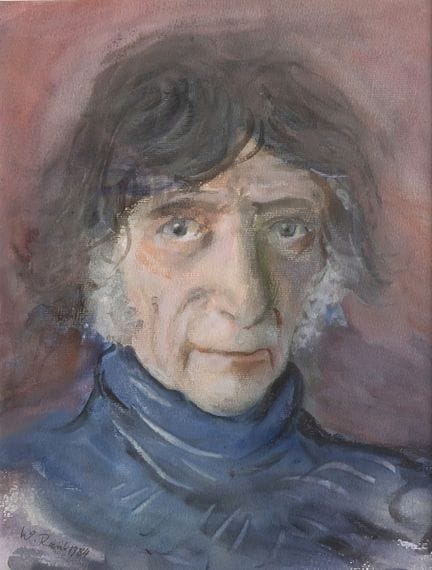Wilhelm Raab (1907-1989), "Autoritratto", Francofo
