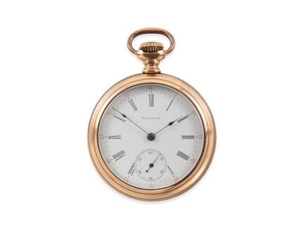 Montre de poche Waltham, or 8K, 333, vers 1900

Mo