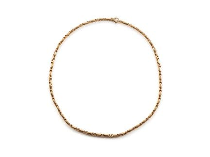 Massive 50,5 cm lange Kette aus 585 Gelbgold

Mass