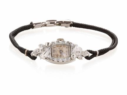 Orologio da polso vintage da donna Hamilton, oro b