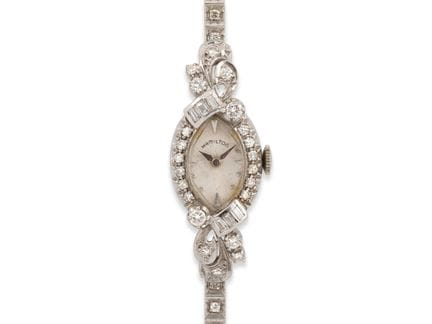Orologio da polso da donna Hamilton 585 in oro bia