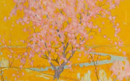 Raymond THIBÉSART (1874-1968)
Cerisier en fleurs. 