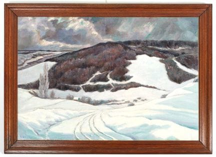 Raymond QUIBEL (1883-1978)
Neige aux Mesnils (Norm