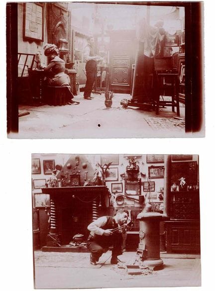 Zusammenstellung zweier Fotografien von Raymond TH