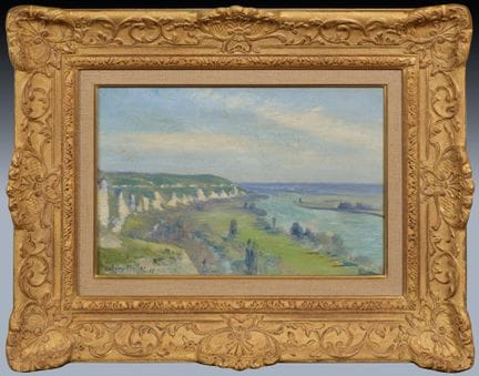 Valéry MULLER (1859-1916)
Vallée de la Seine bordé