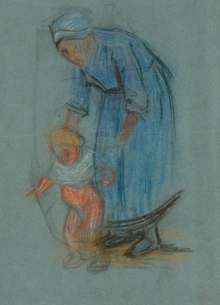Raymond THIBÉSART (1874-1968)
Maternité.
Réunion d