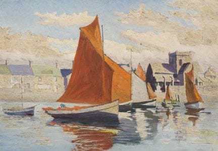 Paul BLANVILLAIN (1891–1965)
Der Hafen von Barfleu