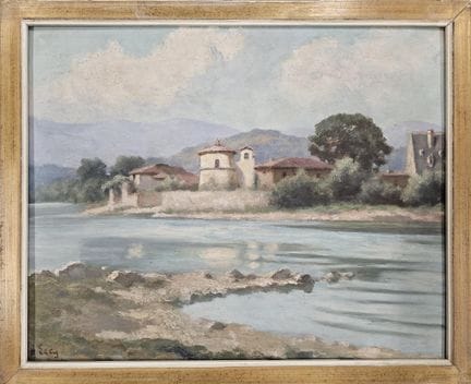 Henri SECY (20. Jahrhundert)
Sommermorgen, 1953.
B