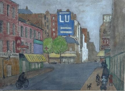 Marthe ORANT (1874–1957)
Rue de Paris.
Öl auf Lein