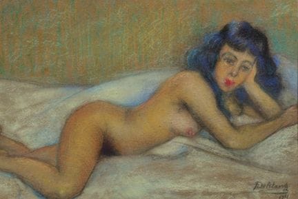 Robert-Adrien DELÉTANG (1874-1951)
Porträt einer Z