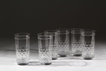 BACCARAT
Modello "Écailles Chauny Palerme"
Set di 