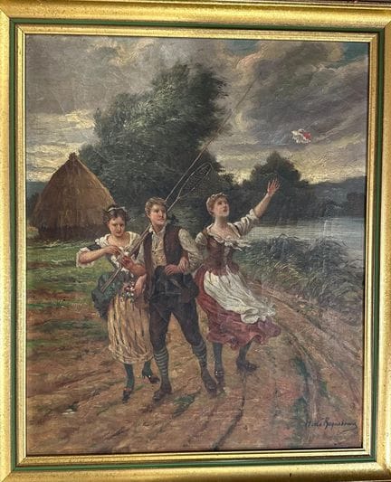 H. de ROQUEBRUNE (20. Jahrhundert)
Rückkehr vom Fi