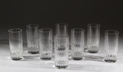 SAINT LOUIS
Set di otto bicchieri da aranciata in 