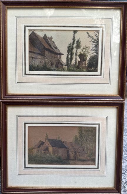 Em. LUCAS (19.–20. Jh.).
Das Chalet auf dem Land.
