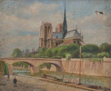 Henri BONIN-PISSARRO (1918–2003)
Notre-Dame de Par