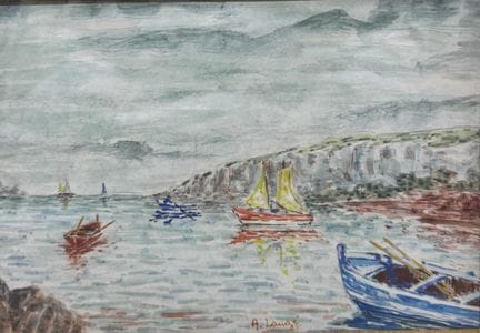 Französische Schule des 19. Jahrhunderts 
Segelsch