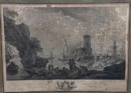 Nach Joseph VERNET (1714-1789)
"Die Ruhe"
Radierun