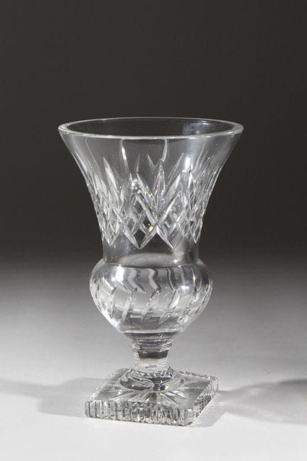 BOHEME - XIX secolo
Vaso in cristallo intagliato c