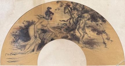 Nach Abel FAIVRE (1867–1945)
Venus und Amor
Entwur