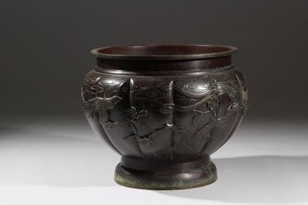 GIAPPONE, Periodo Meiji (1868-1912),
Vaso da fiori