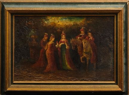 Im Geschmack von Adolphe MONTICELLI (1824-1886).
D