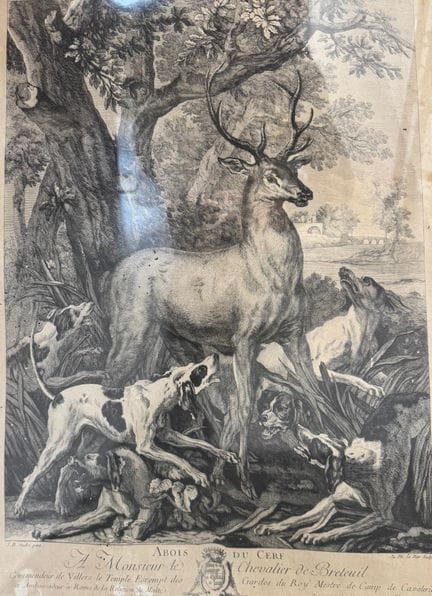 Nach Jean-Baptiste OUDRY (1686-1755), 
"Abois du c