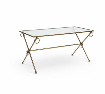 Dans le goût de JANSEN
Table basse à structure en 