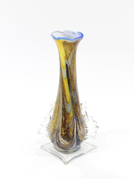 Jean-Michel GAUTHIER (XXème)
Vase en verre à décor