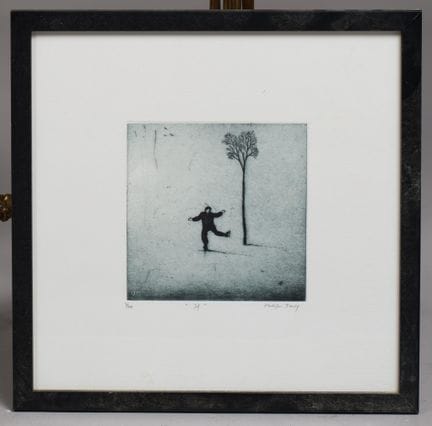 Philippe TARDY (né en 1960)
« Jef ».
Gravure en no