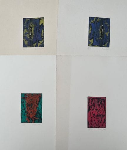 Bernard RANCILLAC (1931 - 2021)
Conjunto de cuatro