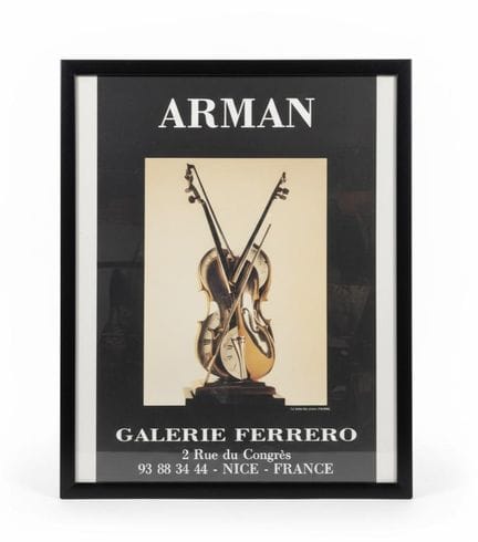 D'après ARMAN (1928-2005), pour la GALERIE FERRERO