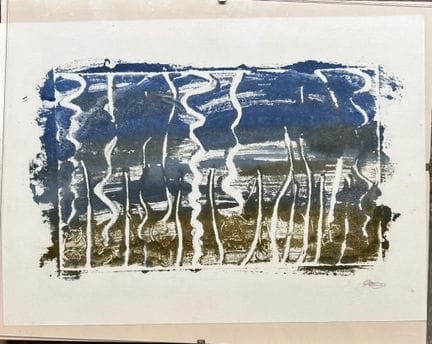 20th century school
Composition.
Pair of gouaches 