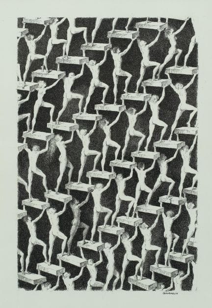 Jean GOURMELIN (1920-2011)
La marcha de la humanid