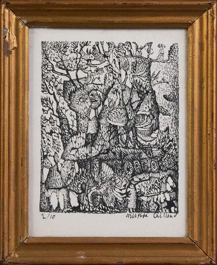 Aristide CAILLAUD (1902-1990)
Lithographie en noir