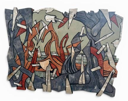 GLEMI (20th).
Abstract composition
Ceramic and mot