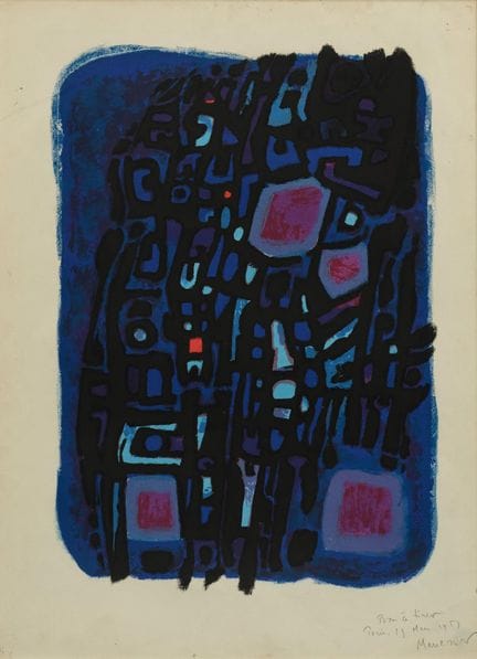 Alfred MANESSIER (1911-1993)
Abstracción
Litografí