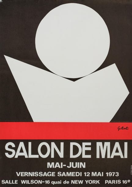 Según Emile Gilioli (1911-1977) 
Cartel para la ex