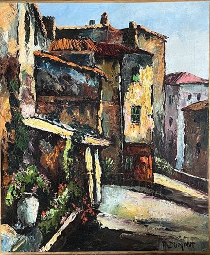 Pierre DUMONT (1920-1987).
Village des Bouches-du-