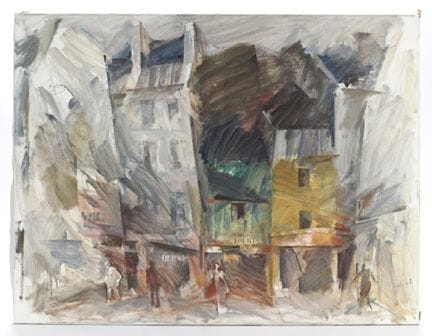 Adriaen Van Arkel (1924-2006)
La rue commerçante
H