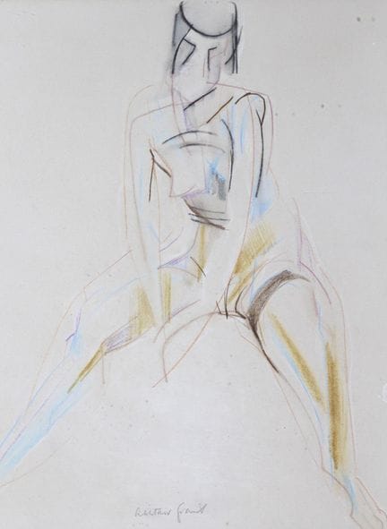 Alistair GRANT (1925-1997)
Retrato
Dibujo a lápiz 