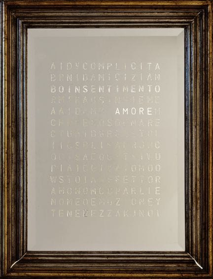 PIERFRANCESCO SCANDOLA « 24 mots enchaînés pour ma