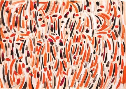 TANCREDI PARMEGGIANI, Sans titre (Motif végétal), 