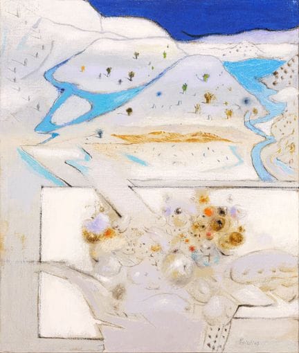 TULLIO PERICOLI « Rivières nocturnes » 2003, huile