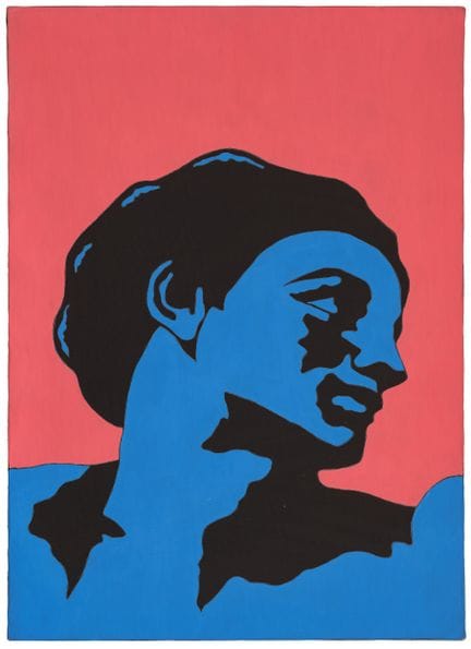 TANO FESTA, d'après Michel-Ange, 1976, acrylique s